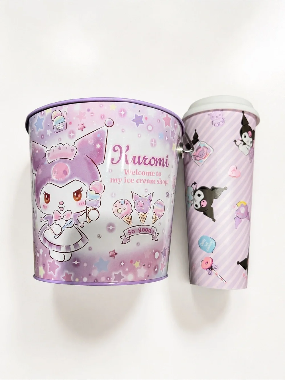 Sanrio Kuromi Limited Movie Theater Cup & Popcorn Bucket Set
